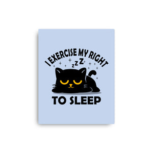 Exercise My Right To Sleep