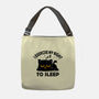Exercise My Right To Sleep-None-Adjustable Tote-Bag-erion_designs