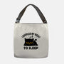 Exercise My Right To Sleep-None-Adjustable Tote-Bag-erion_designs