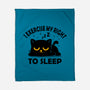 Exercise My Right To Sleep-None-Fleece-Blanket-erion_designs