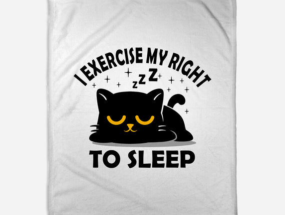 Exercise My Right To Sleep