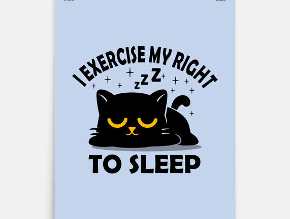 Exercise My Right To Sleep