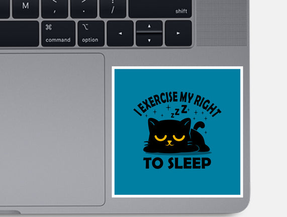 Exercise My Right To Sleep