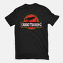 T-Rex Cardio Training-Womens-Fitted-Tee-erion_designs