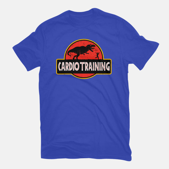T-Rex Cardio Training-Womens-Fitted-Tee-erion_designs