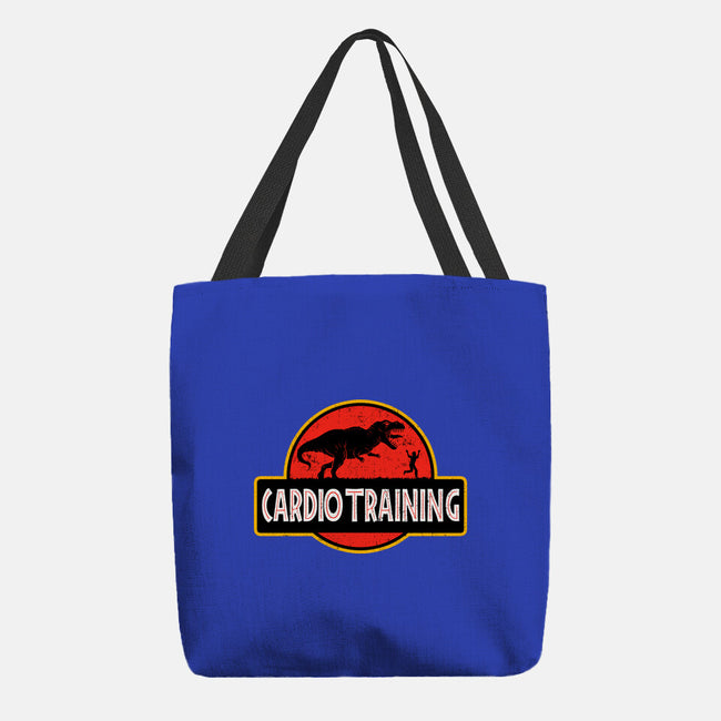 T-Rex Cardio Training-None-Basic Tote-Bag-erion_designs