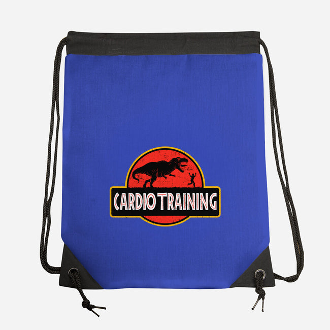 T-Rex Cardio Training-None-Drawstring-Bag-erion_designs