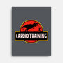 T-Rex Cardio Training-None-Stretched-Canvas-erion_designs