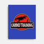 T-Rex Cardio Training-None-Stretched-Canvas-erion_designs