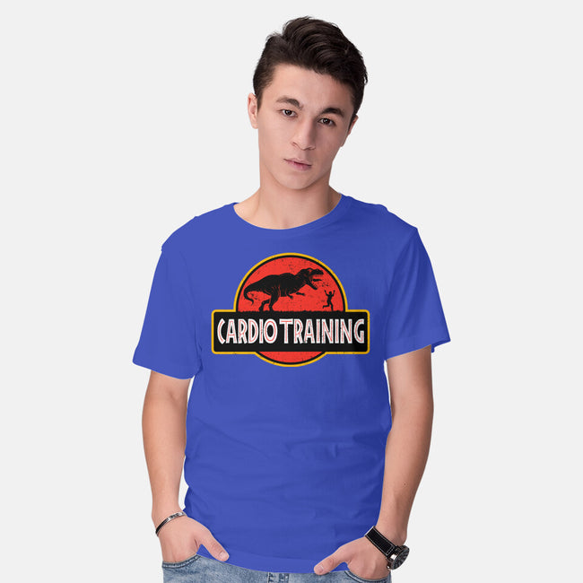 T-Rex Cardio Training-Mens-Basic-Tee-erion_designs