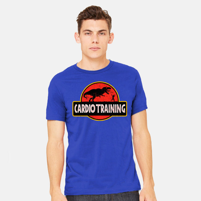 T-Rex Cardio Training-Mens-Heavyweight-Tee-erion_designs
