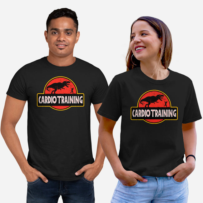 T-Rex Cardio Training-Unisex-Basic-Tee-erion_designs