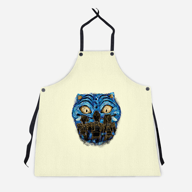 A Starry Honmoon-Unisex-Kitchen-Apron-glitchygorilla