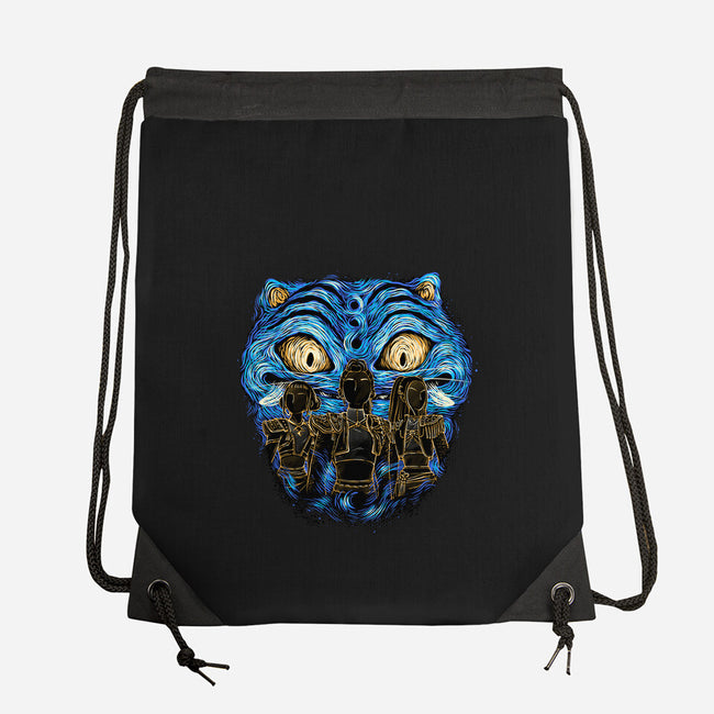 A Starry Honmoon-None-Drawstring-Bag-glitchygorilla