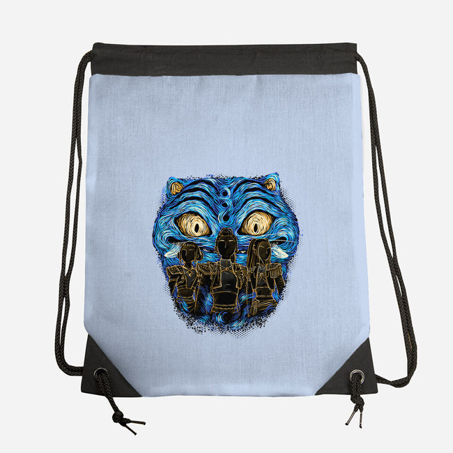 A Starry Honmoon-None-Drawstring-Bag-glitchygorilla