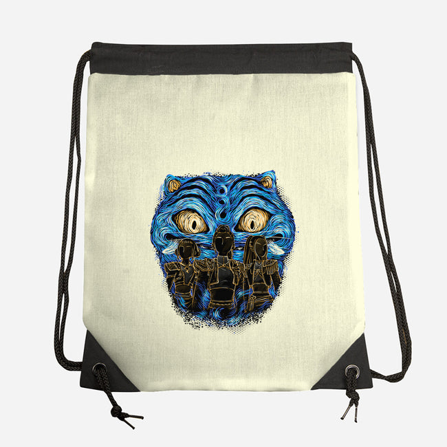 A Starry Honmoon-None-Drawstring-Bag-glitchygorilla