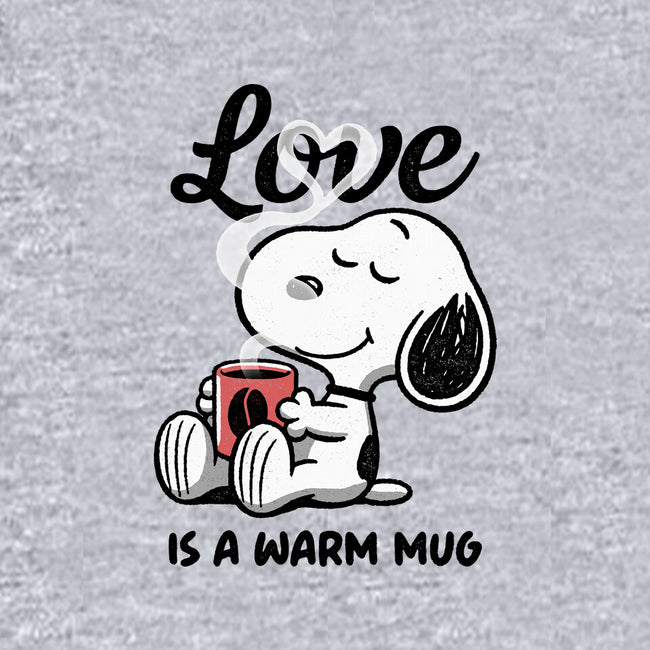 Love Is A Warm Mug-Womens-Fitted-Tee-Popnotic