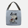 Love Is A Warm Mug-None-Adjustable Tote-Bag-Popnotic