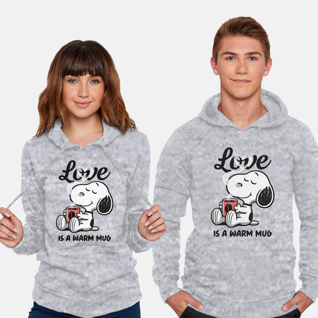 Love Is A Warm Mug-Unisex-Pullover-Sweatshirt-Popnotic