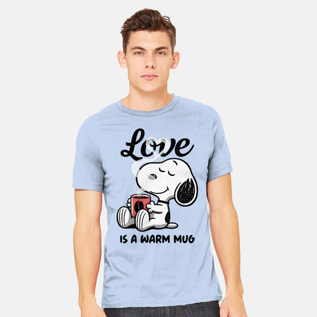Love Is A Warm Mug-Mens-Heavyweight-Tee-Popnotic
