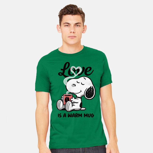 Love Is A Warm Mug-Mens-Heavyweight-Tee-Popnotic