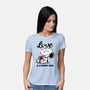 Love Is A Warm Mug-Womens-Basic-Tee-Popnotic