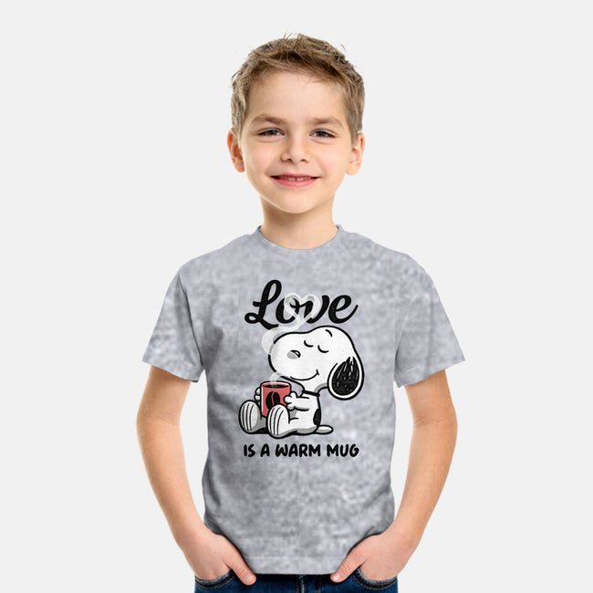 Love Is A Warm Mug-Youth-Basic-Tee-Popnotic