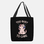Too Busy To Care-None-Basic Tote-Bag-tobefonseca
