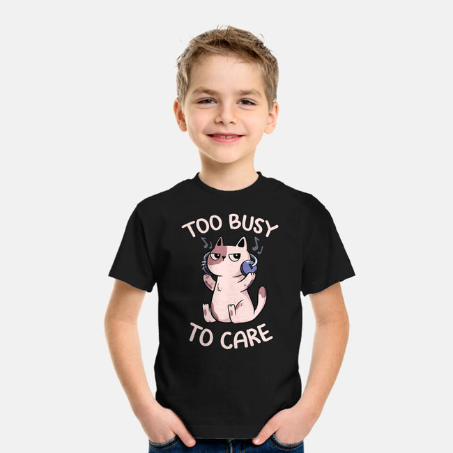 Too Busy To Care-Youth-Basic-Tee-tobefonseca