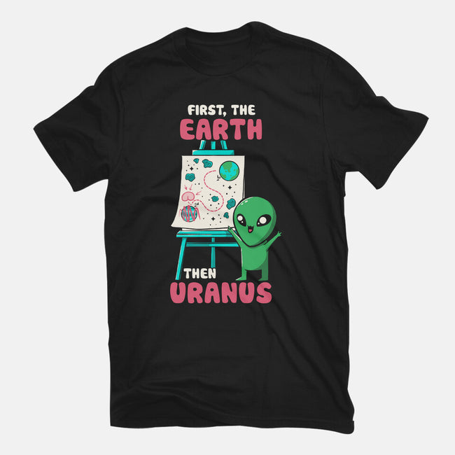 First The Earth Then Uranus-Mens-Heavyweight-Tee-tobefonseca