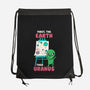 First The Earth Then Uranus-None-Drawstring-Bag-tobefonseca