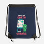 First The Earth Then Uranus-None-Drawstring-Bag-tobefonseca