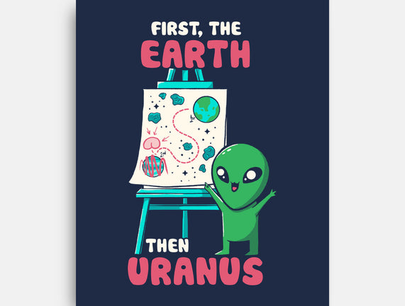 First The Earth Then Uranus