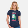 First The Earth Then Uranus-Womens-Fitted-Tee-tobefonseca