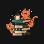 Cats And Books And Coffee-Unisex-Kitchen-Apron-tobefonseca