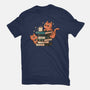 Cats And Books And Coffee-Mens-Basic-Tee-tobefonseca