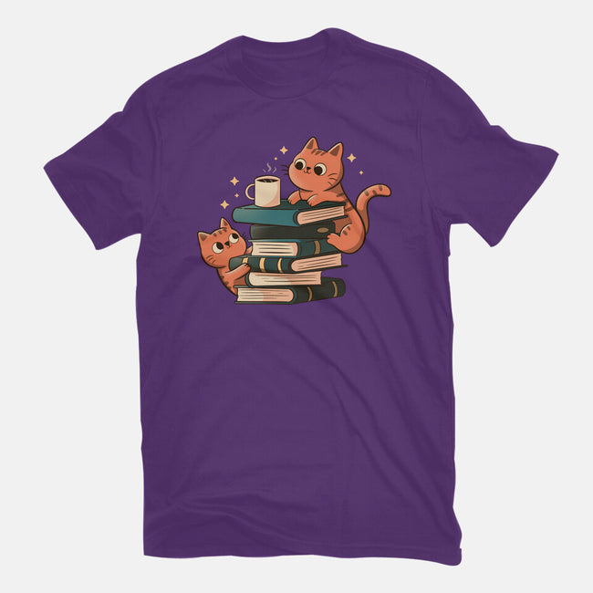 Cats And Books And Coffee-Youth-Basic-Tee-tobefonseca