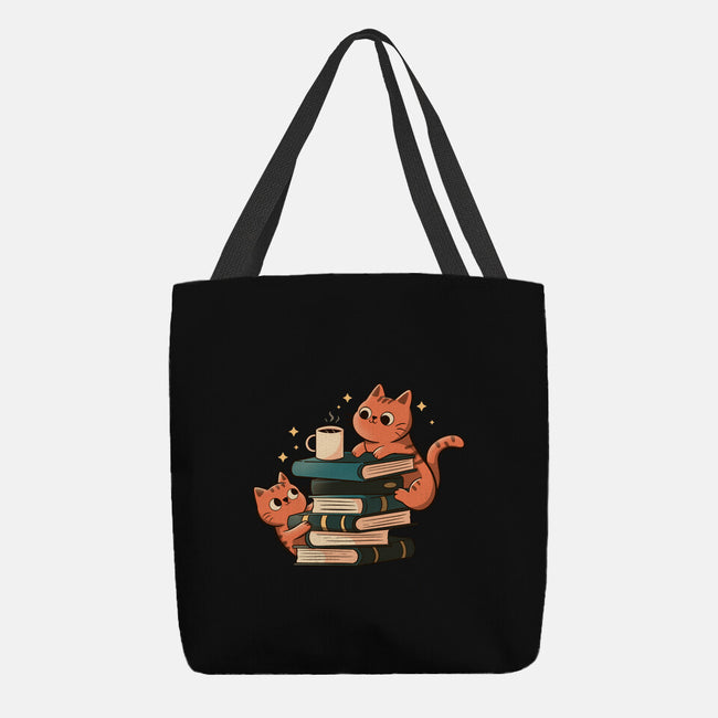 Cats And Books And Coffee-None-Basic Tote-Bag-tobefonseca