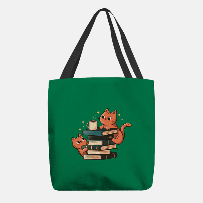 Cats And Books And Coffee-None-Basic Tote-Bag-tobefonseca