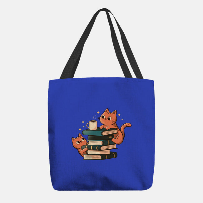 Cats And Books And Coffee-None-Basic Tote-Bag-tobefonseca