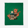 Cats And Books And Coffee-None-Fleece-Blanket-tobefonseca