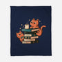 Cats And Books And Coffee-None-Fleece-Blanket-tobefonseca