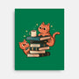 Cats And Books And Coffee-None-Stretched-Canvas-tobefonseca