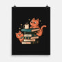 Cats And Books And Coffee-None-Matte-Poster-tobefonseca