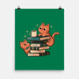 Cats And Books And Coffee-None-Matte-Poster-tobefonseca