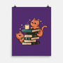 Cats And Books And Coffee-None-Matte-Poster-tobefonseca