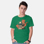 Cats And Books And Coffee-Mens-Basic-Tee-tobefonseca