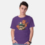 Cats And Books And Coffee-Mens-Basic-Tee-tobefonseca