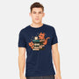 Cats And Books And Coffee-Mens-Heavyweight-Tee-tobefonseca