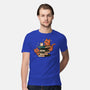 Cats And Books And Coffee-Mens-Premium-Tee-tobefonseca